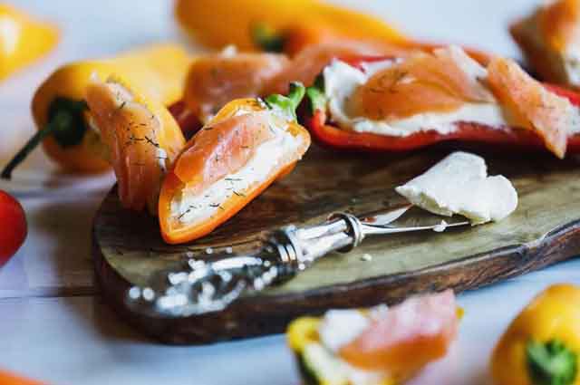 Recette keto Poivrons farcis au fromage